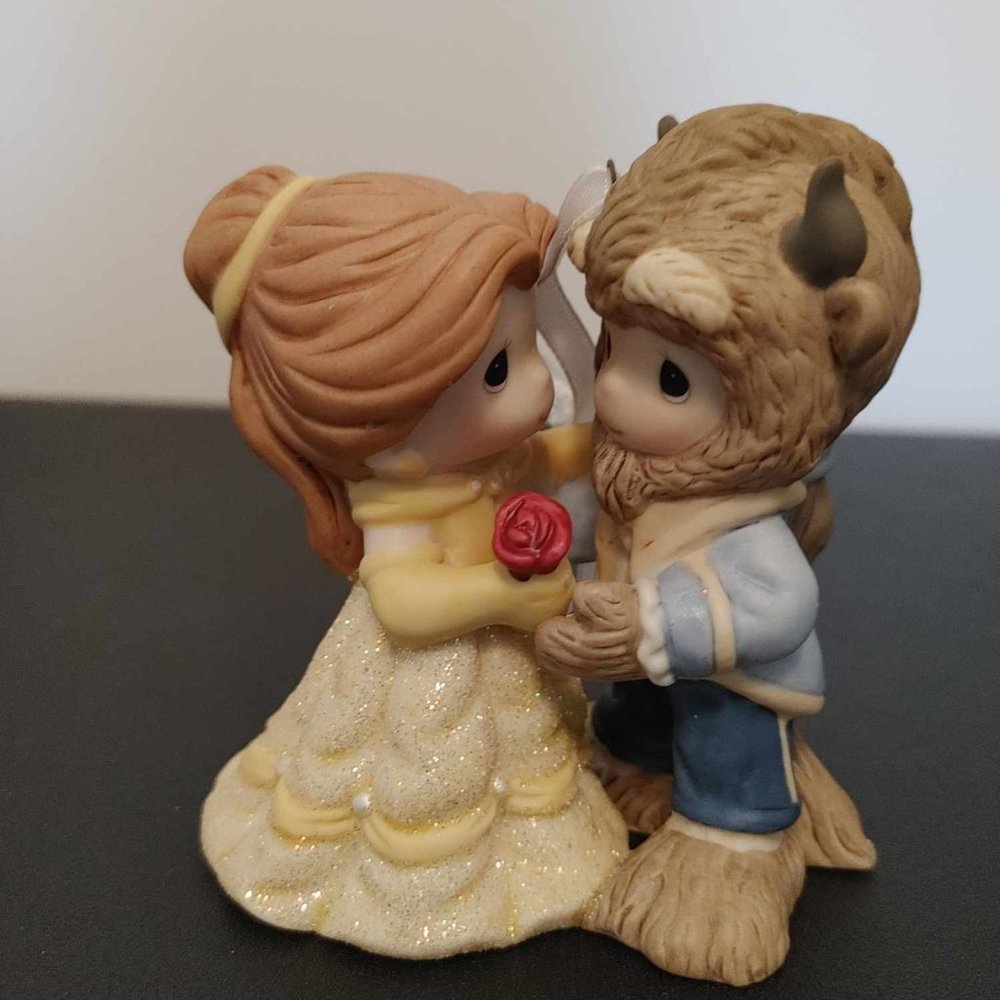 Hallmark Keepsake Disney Precious Moments: Beauty (Belle) & The Beast Ornament